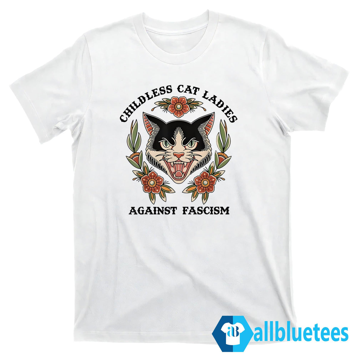Childless Cat Ladies Against Fascism Shirt
