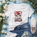Cincinnati Reds Keep On Rollin Cincy Riverboat Baseball T Shirt