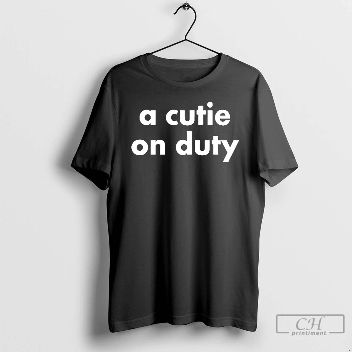 Classic A Cutie On Duty Tee
