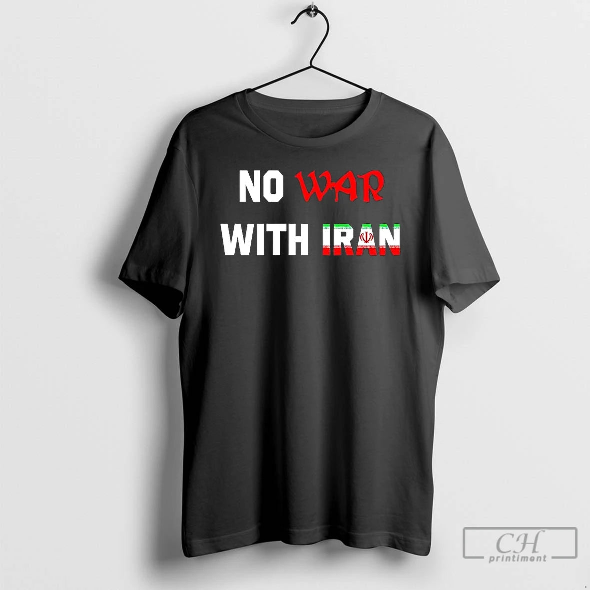 Classic No War With Iran Tee