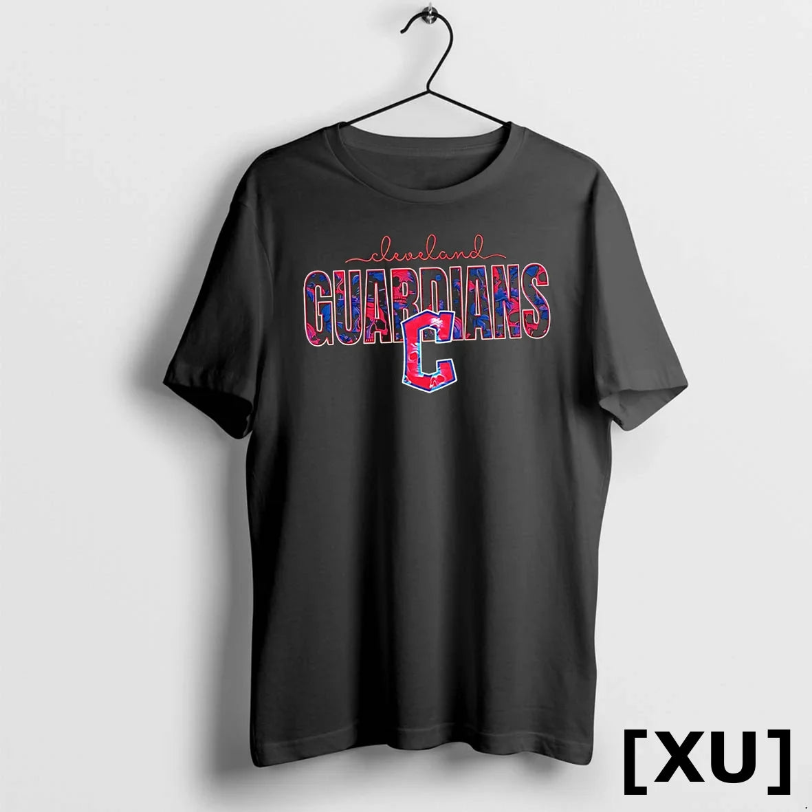 Cleveland Guardians Skulls Floral Graphic Baseball Tshirts Sweater