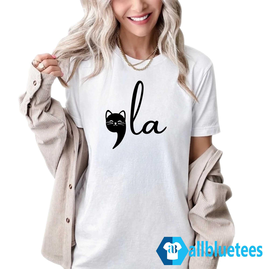 Comma La Cat Lady Kamala Harris Shirt