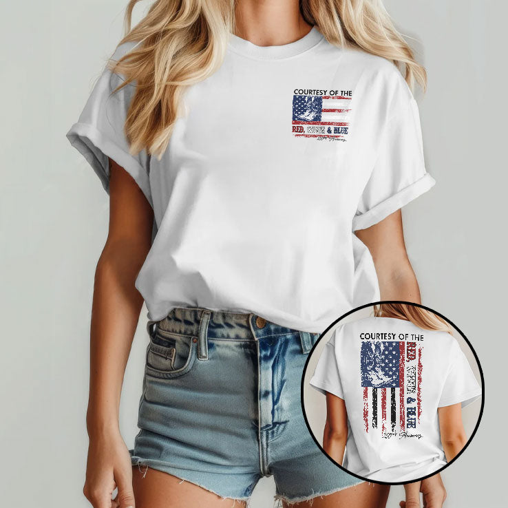 Courtesy Of The Red White And Blue 250th Anniversary Shirt