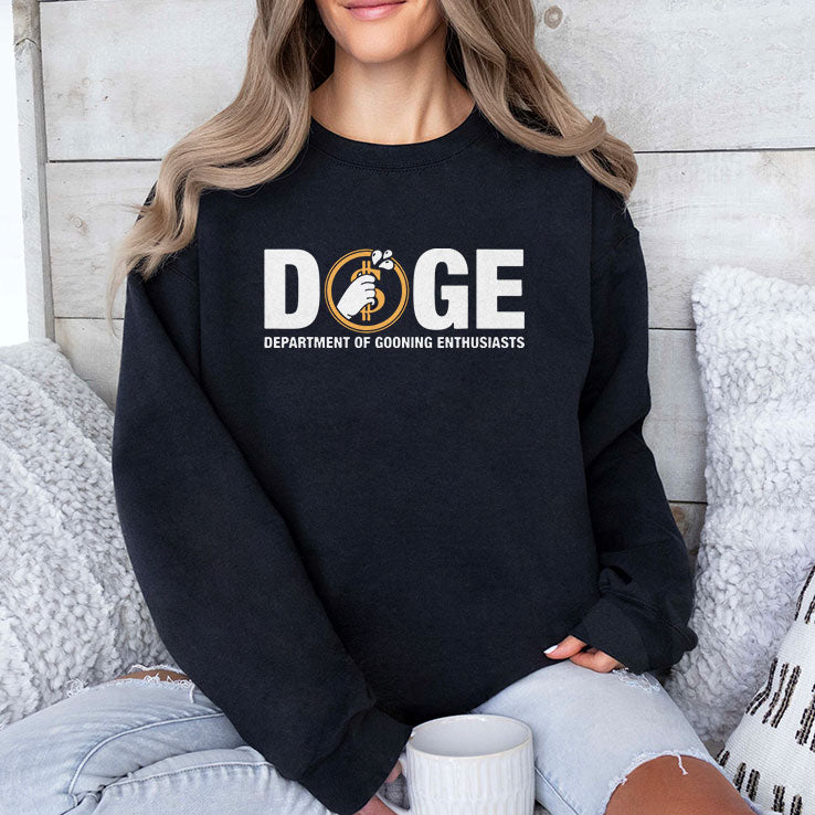 DOGE Department of Gooning Enthusiasts T Shirt