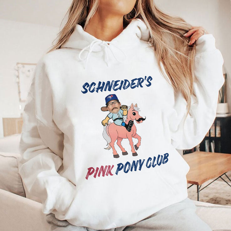 Davis Schneider’s Pink Pony Club T Shirt