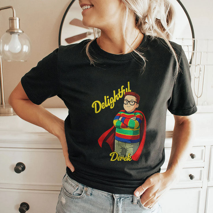 Delightful Derek Fans T Shirt