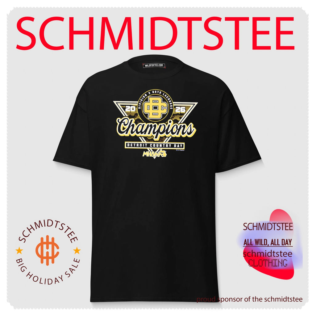 Detroit Country Day 2026 MHSAA Boys Lacrosse D2 Champions shirt