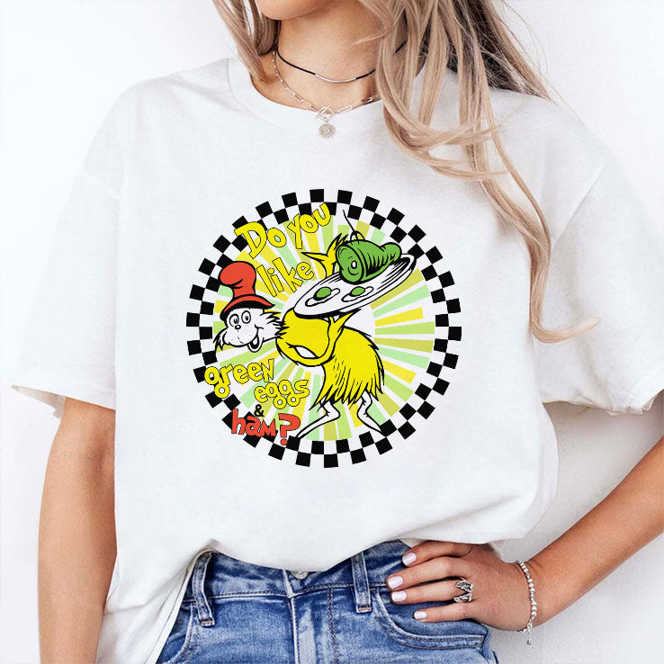 Dr Seuss Do You Like Green Eggs And Ham Shirt