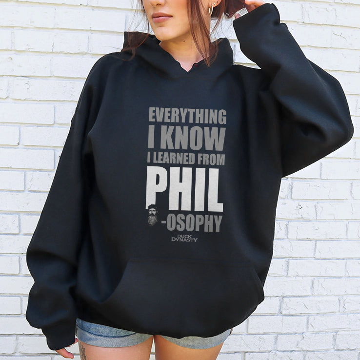 Duck Dynasty Everything I Know I Learned From Phil-osophy T Shirt