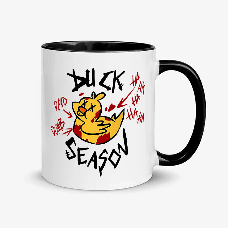 Duck Season Hazbin Hotel Mug