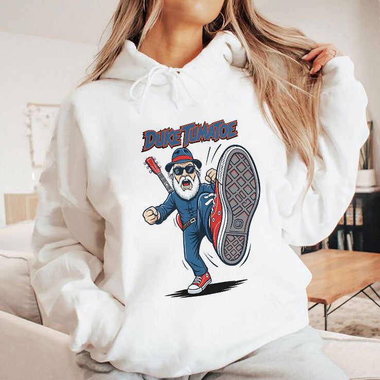 Duke Tumatoe Kicking Duke Kung Fu T Shirt
