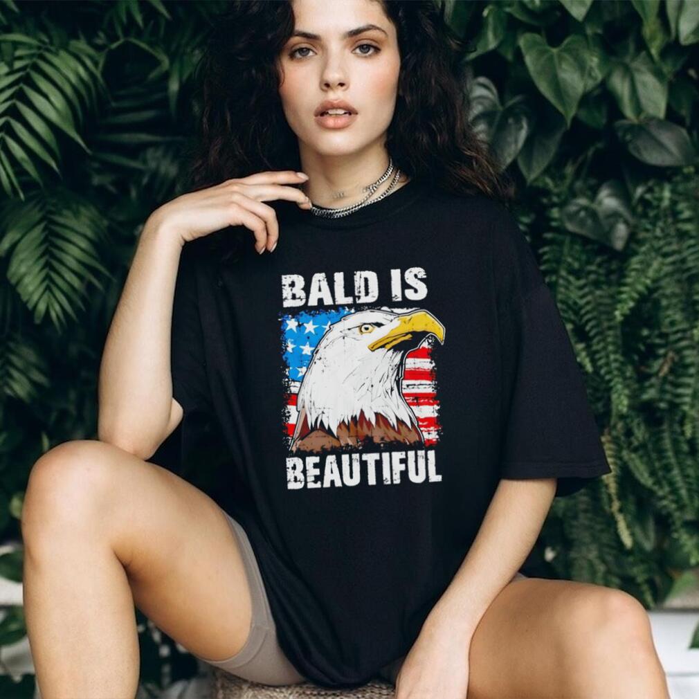Eagle beautiful 4th of July Patriotic USA American flag shirt