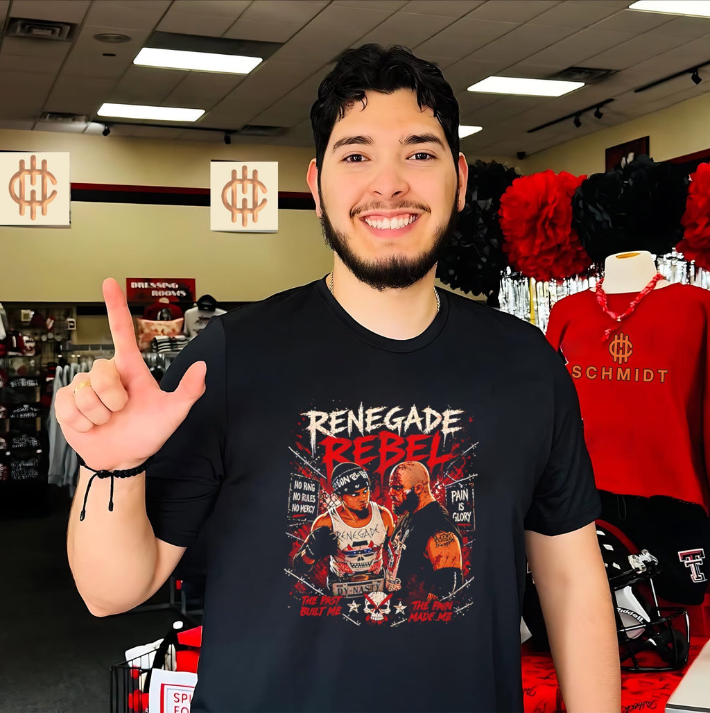 Eddie Kingston vs Jon Moxley renegade rebel graphic shirt