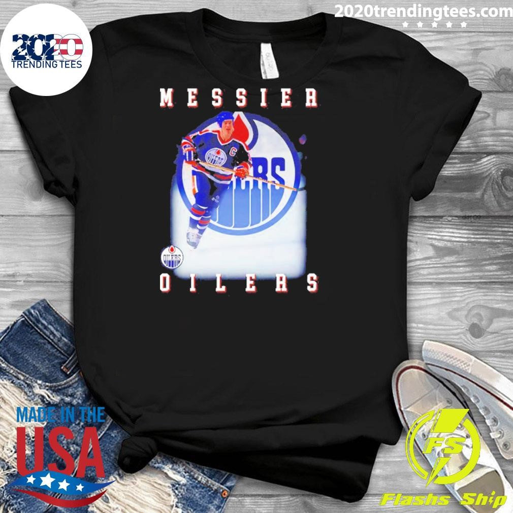 Edmonton Oilers Mark Messier Photo Shirt
