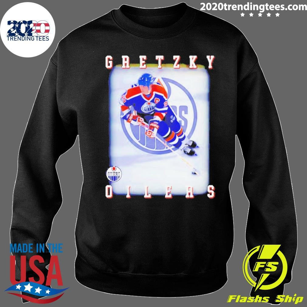 Edmonton Oilers Wayne Gretzky Photo Shirt