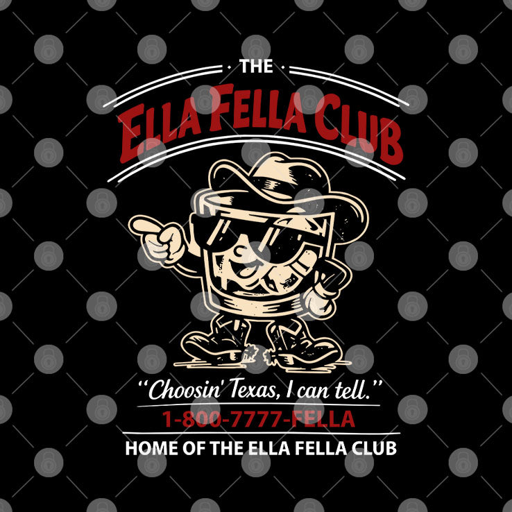 Ella Fella Club Cowboy T Shirt