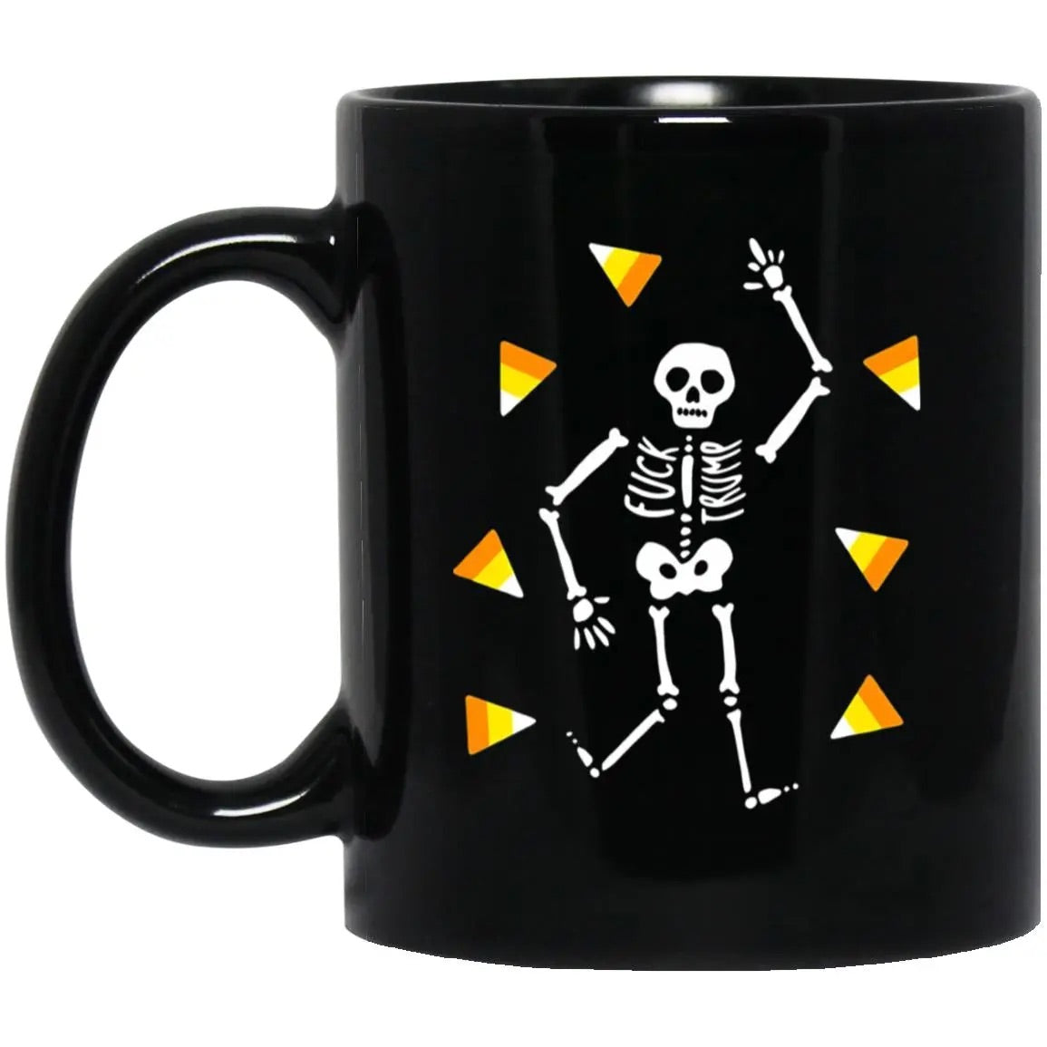 FDT Slightly Subtle Halloween Skeleton Mug