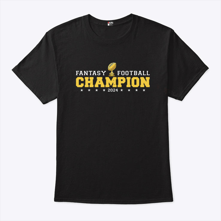 Fantasy Football Champion 2024 Trophy T Shirt