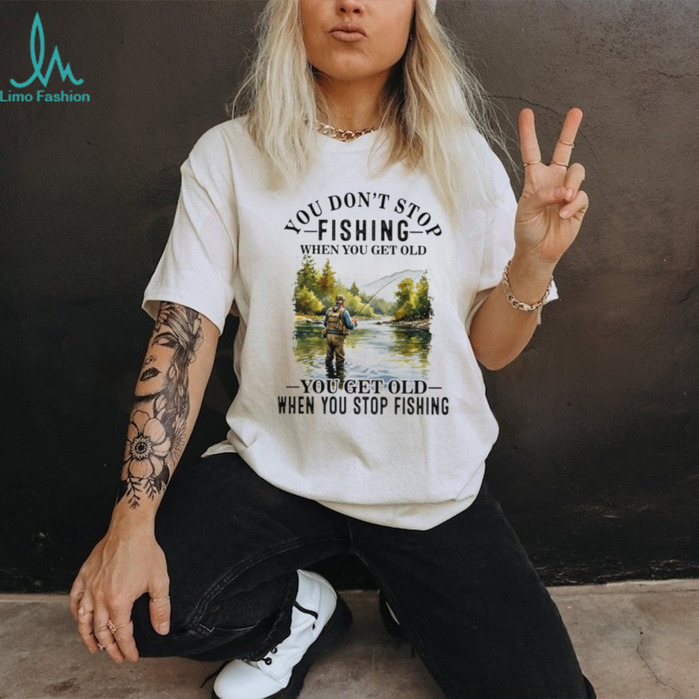 Fishing Enthusiast Old Man Fisherman Hobby T Shirt