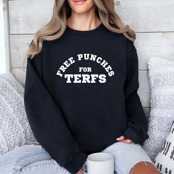 Free Punches For Terfs Shirt
