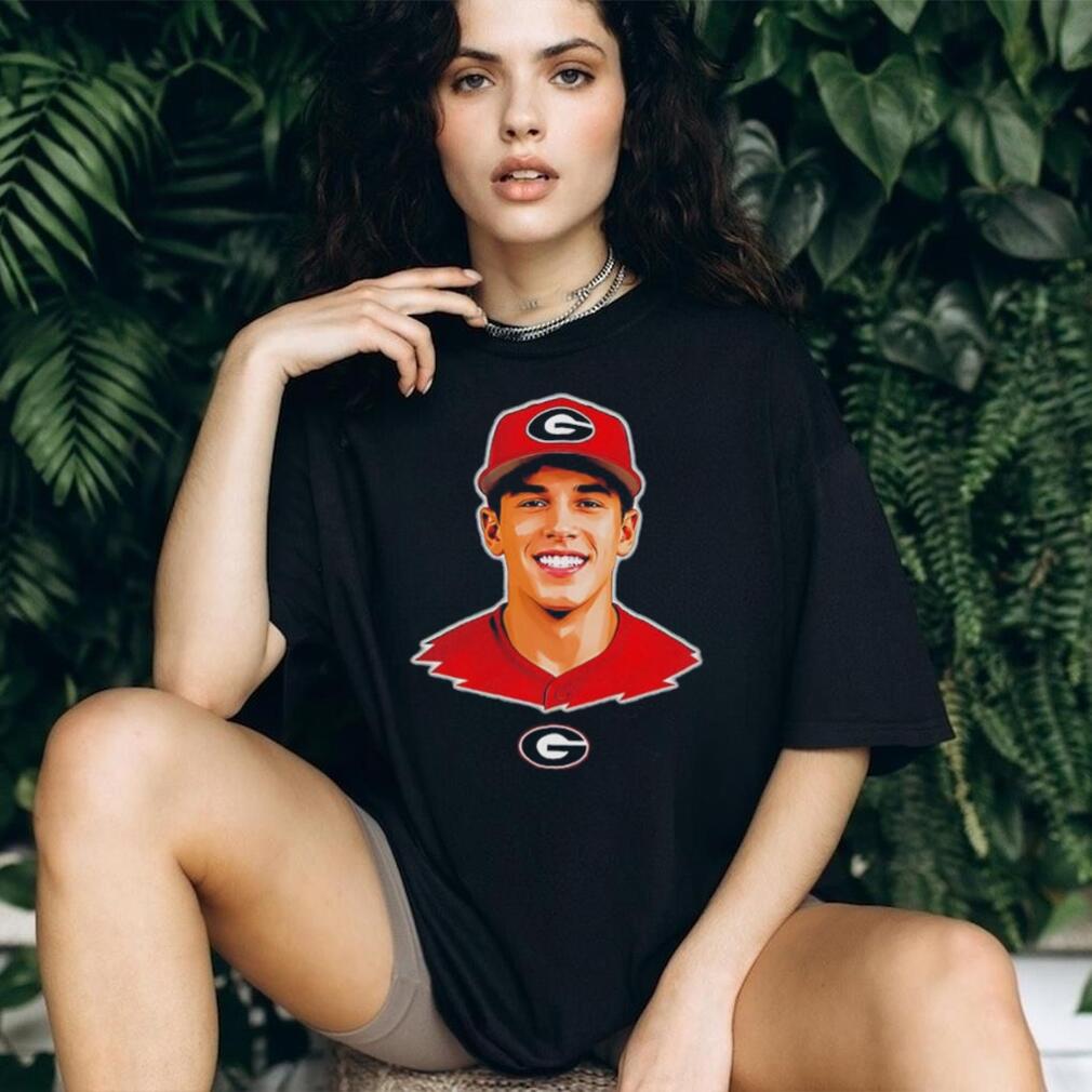 Georgia Bulldogs Ty Peeples portrait shirt