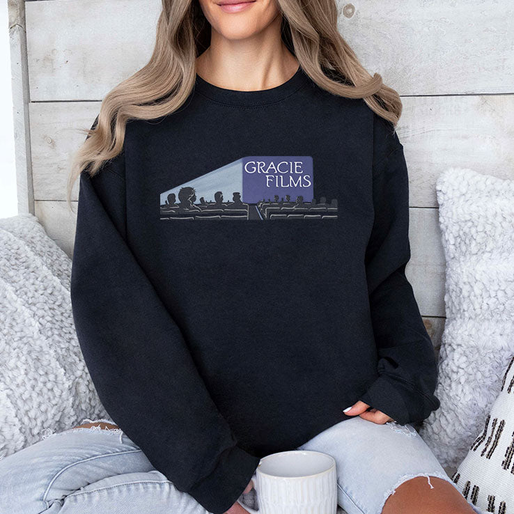 Gracie Films Vintage Cinema Logo T Shirt