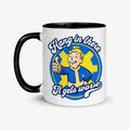 Hang In There It Gets Worse Vault Boy Mug