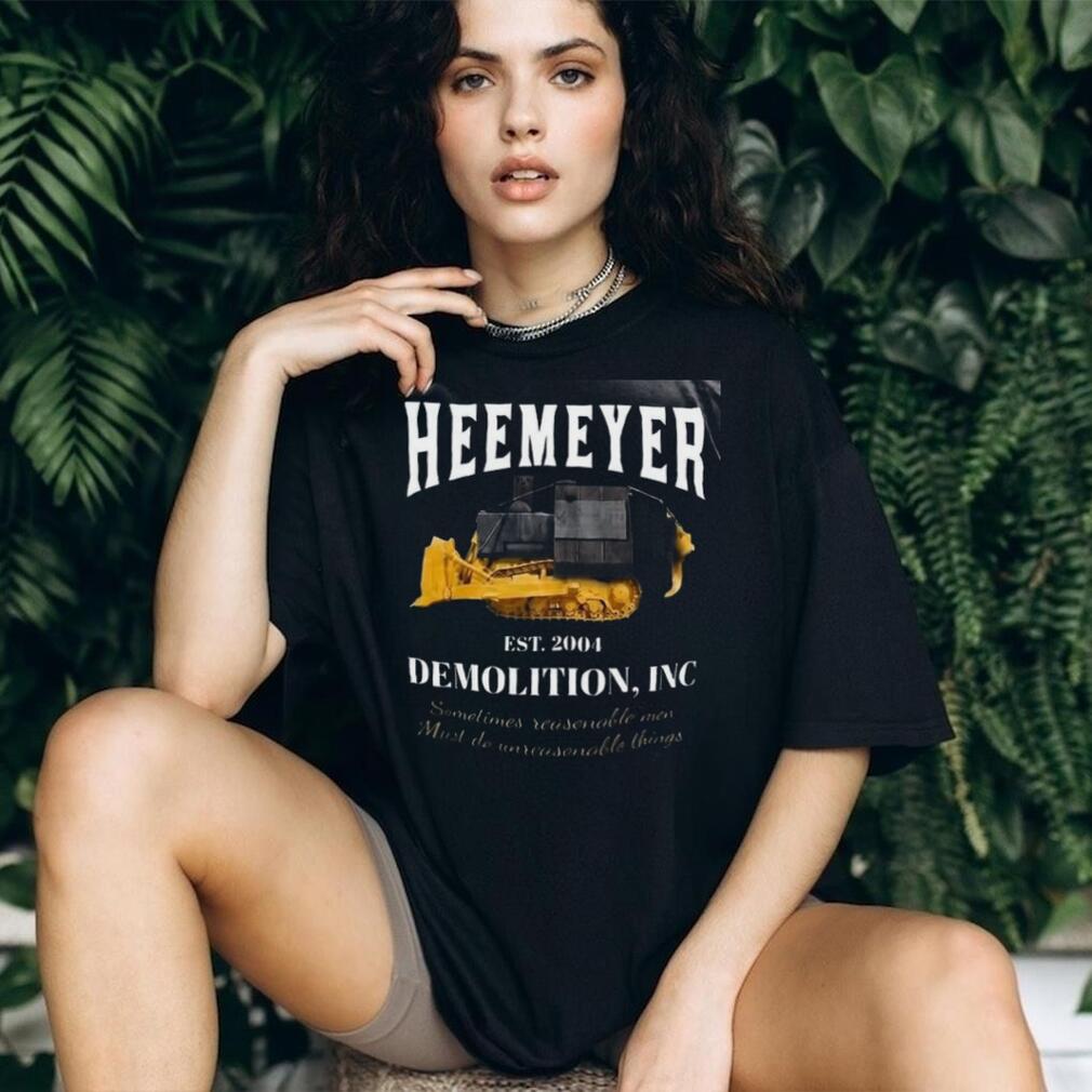 Heemeyer Demolition Inc 2004 Bulldozer Construction Workers Shirt