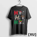 Ho Ho Ho Blue Heeler Dog Matching Christmas Santa Elf Xmas Tshirts Sweater