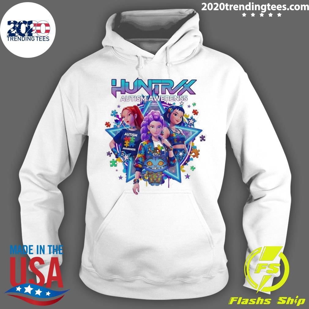 Huntrix Autism Awareness Demon Hunter K-pop 2026 Shirt