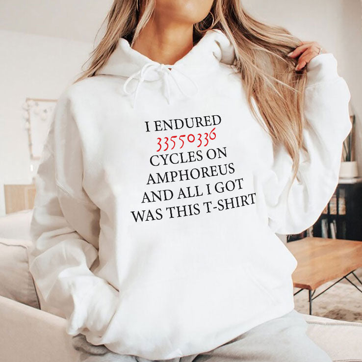 I Endured 33550336 Cycles On Amphoreus And All I Got Was This T Shirt