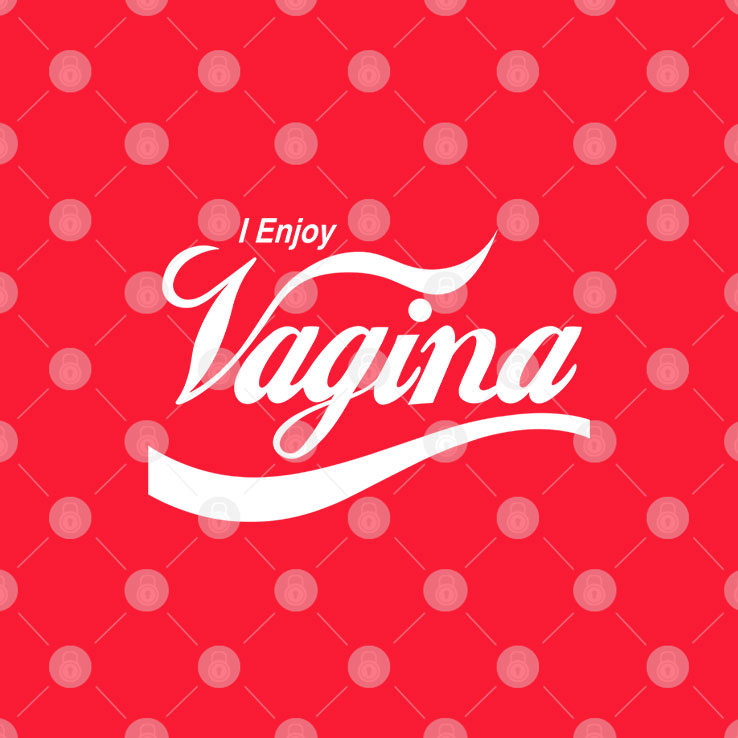 I Enjoy Vagina Coca Cola Parody T Shirt