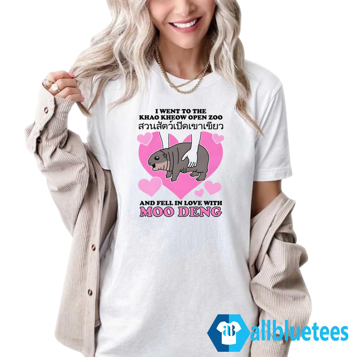 I Went To The Khao Kheow Open Zoo And Fell In Love With Moo Deng Shirt