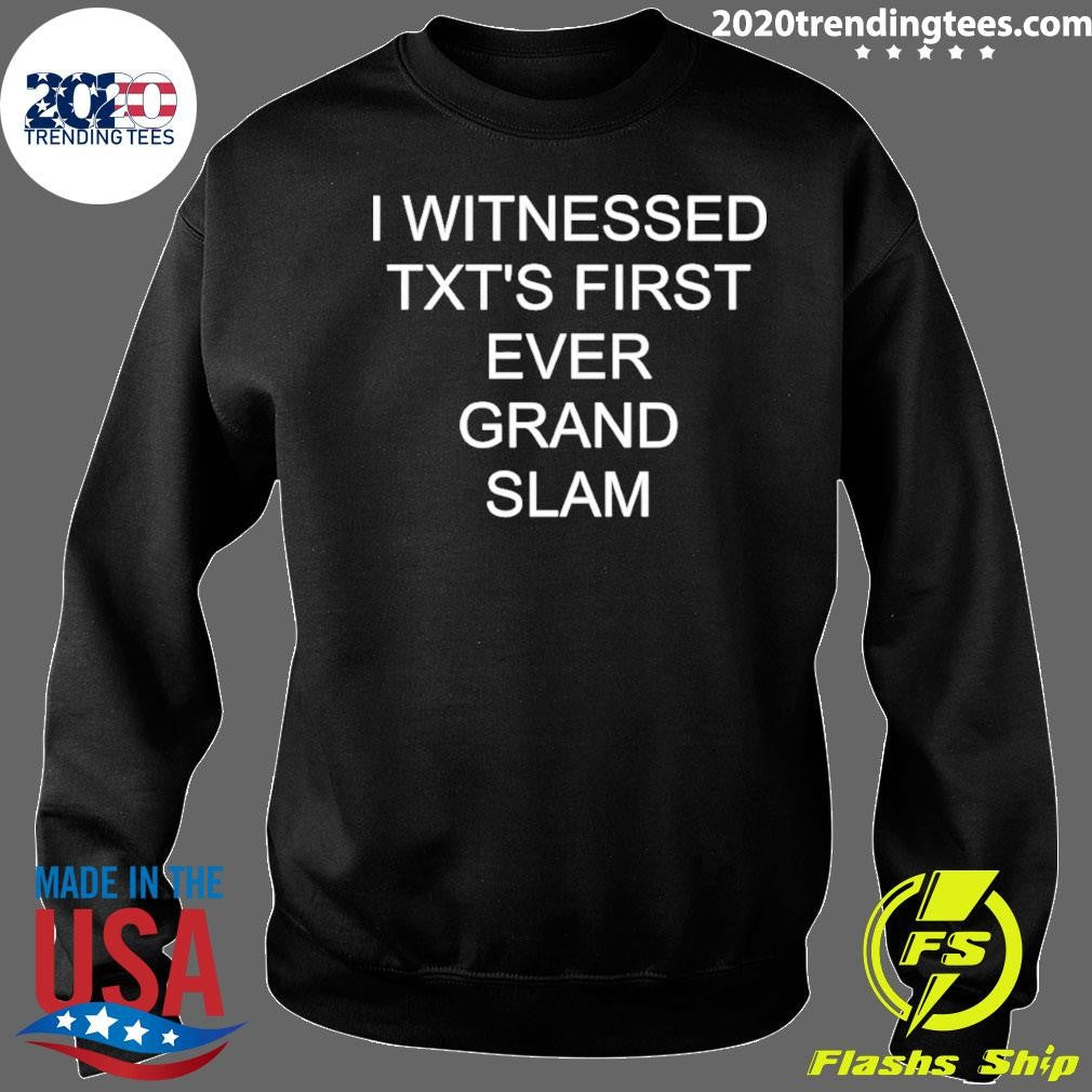 I Witnessed Txt’s First Ever Grand Slam Shirt