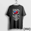 If This Flag Offends You America Is My Country Tshirts Sweater