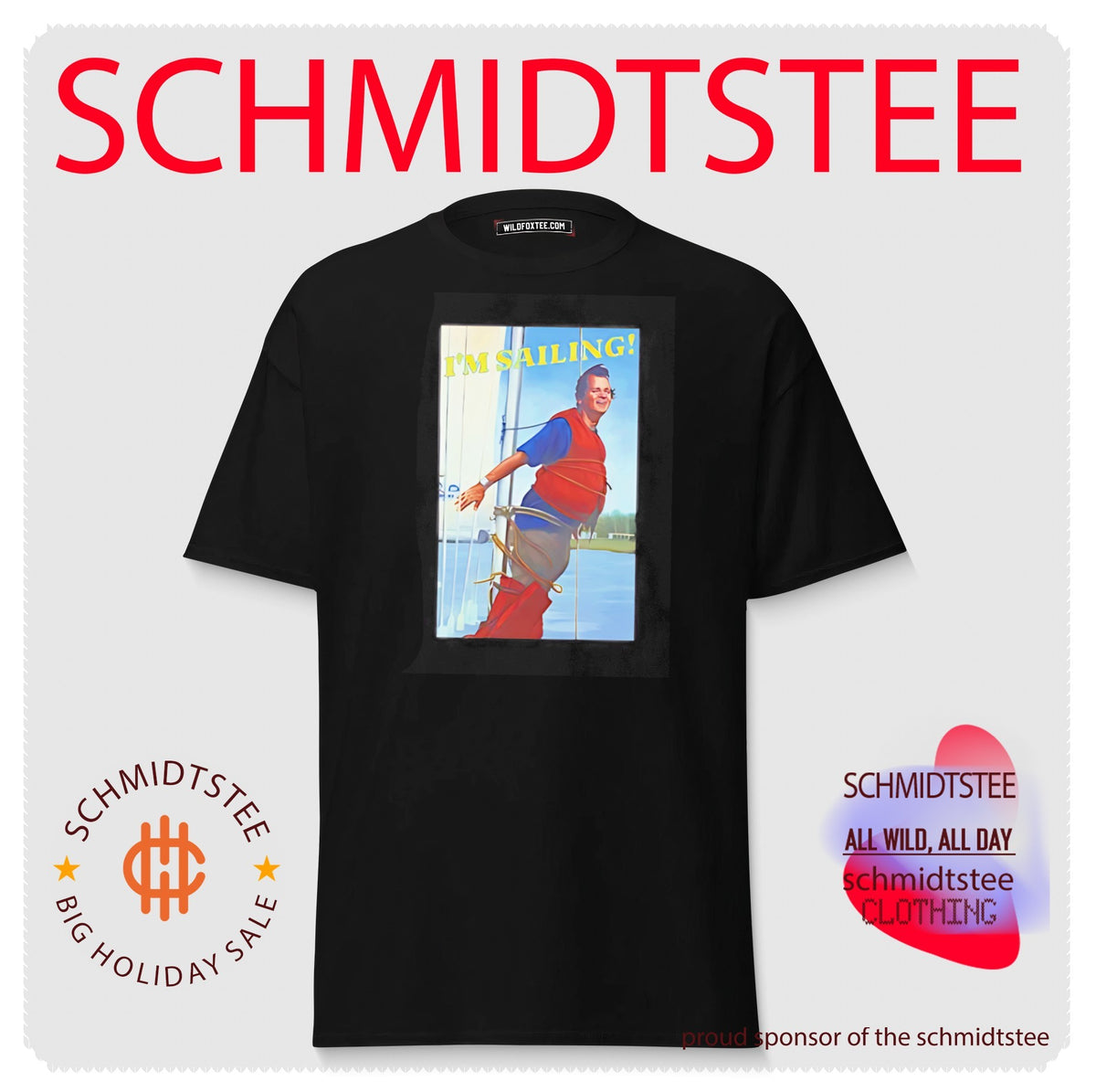 I’m sailing Bill Murray photo frame shirt
