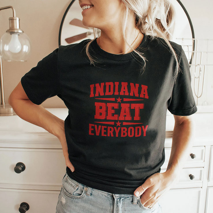 Indiana Beat Everybody T Shirt