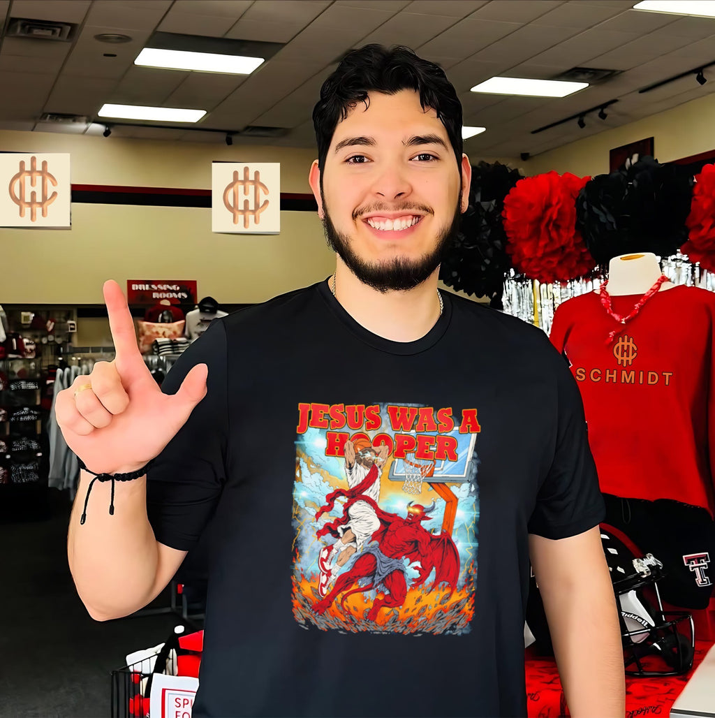 Jesus Basketball Jesus was a hooper shirt