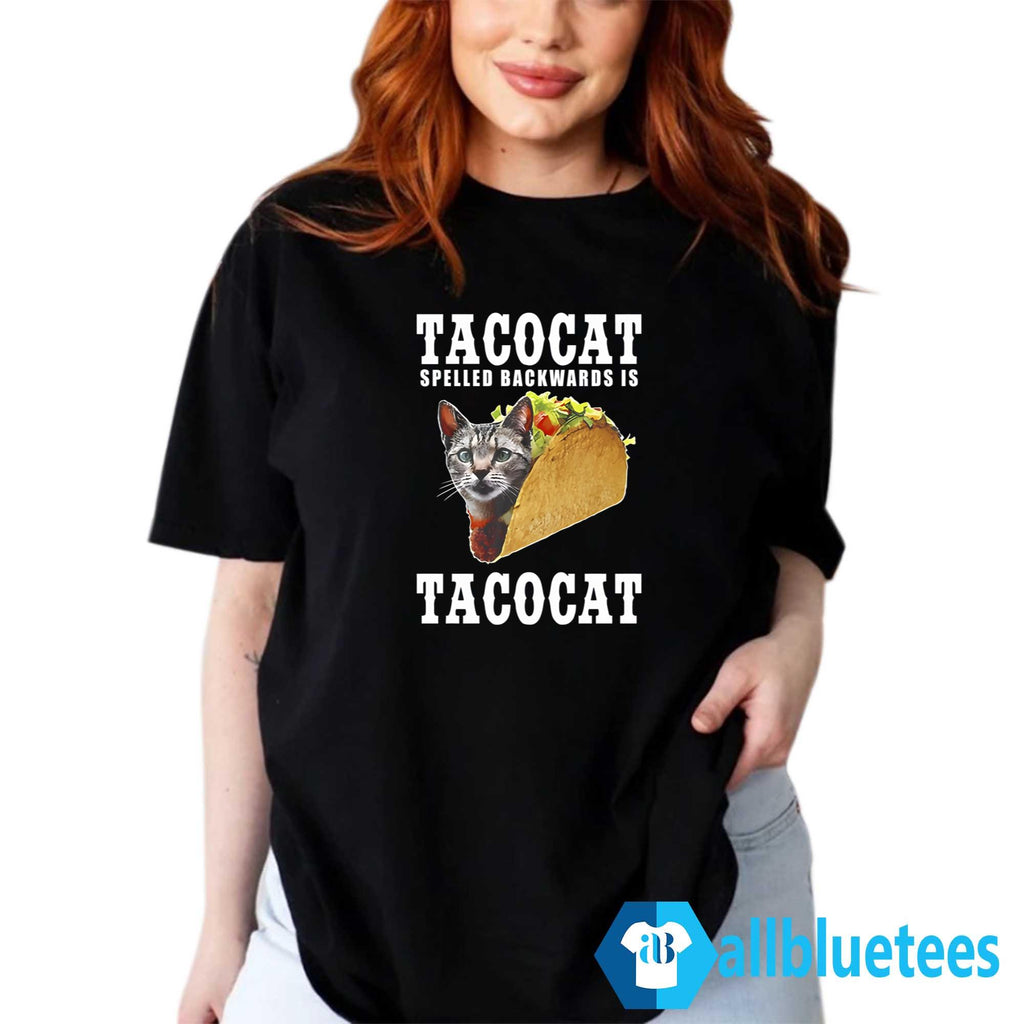 Joe Burrow Tacocat Spelled Backwards Is Tacocat Shirt