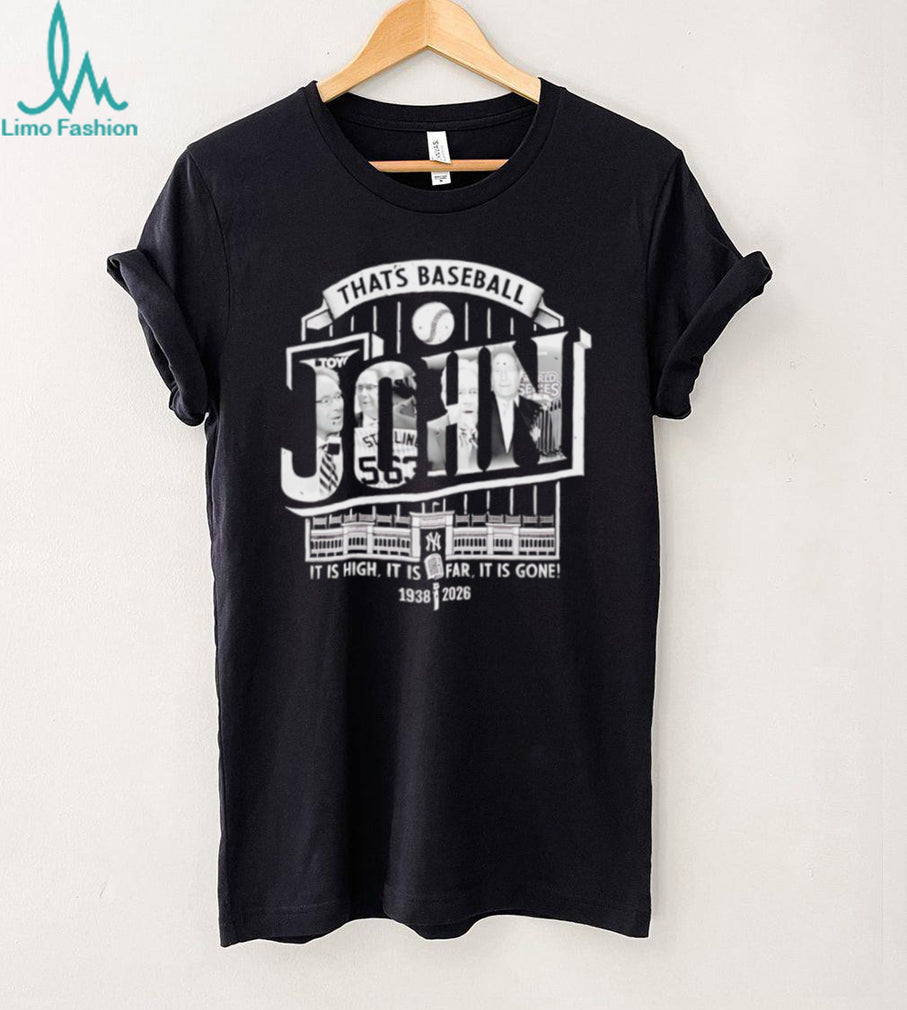John Sterling Yankees Tribute That’s Baseball John Memorial T Shirt