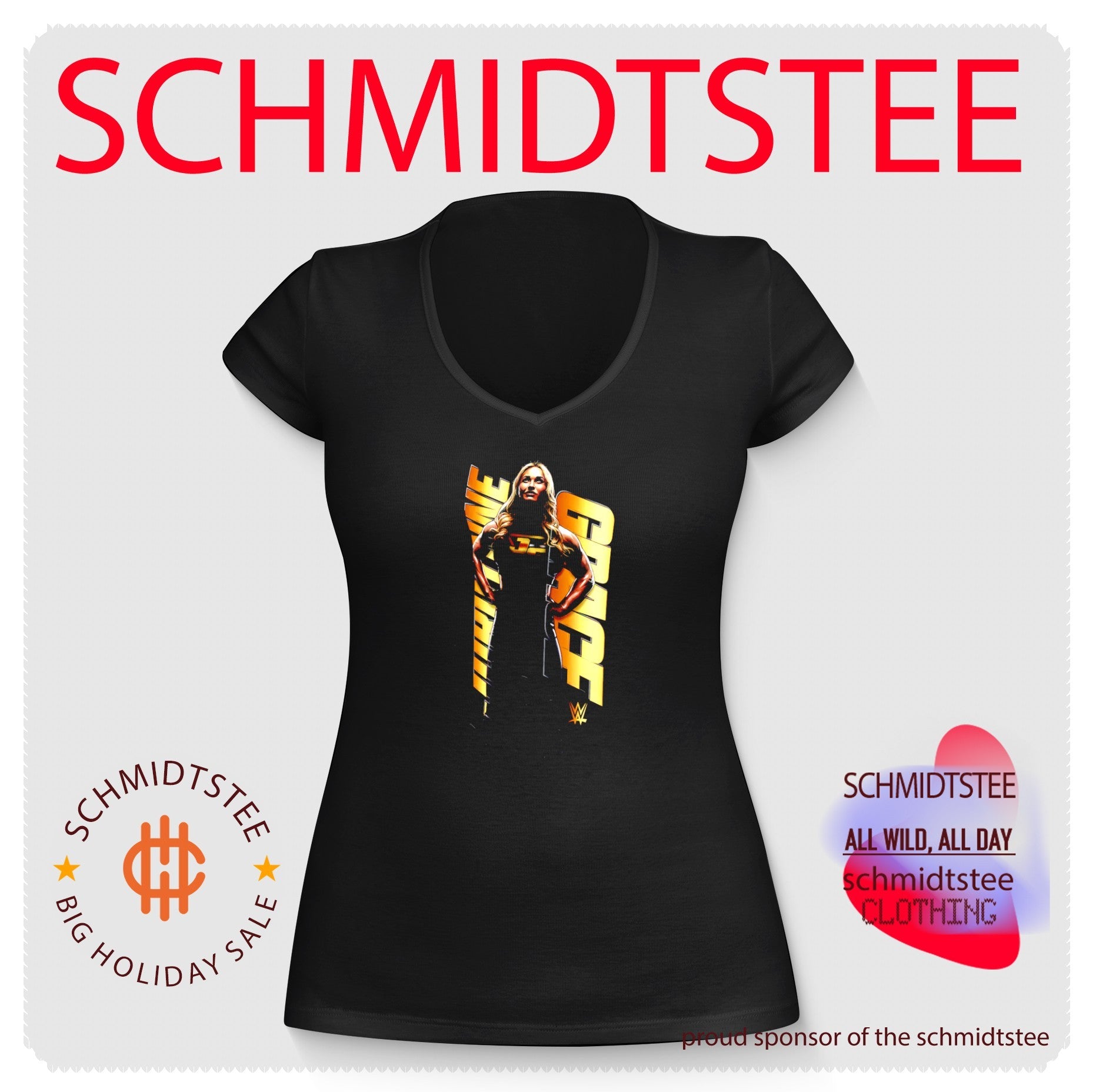 Jordynne Grace Gold Logo Photo shirt