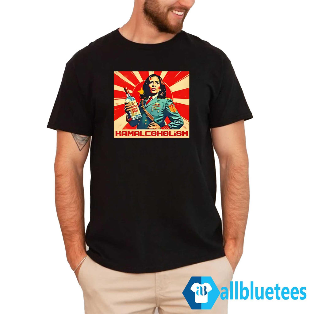 Kamala Harris Hammered Kamalacoholism Communism Shirt