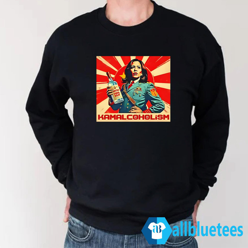 Kamala Harris Hammered Kamalacoholism Communism Shirt