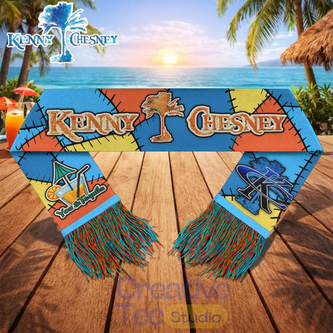 Kenny Chesney “No Shoes, No Shirt, No Problems!” Premium Scarf