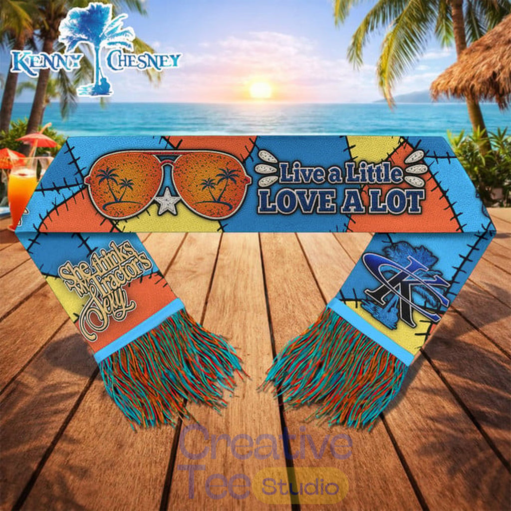 Kenny Chesney “No Shoes, No Shirt, No Problems!” Premium Scarf