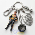 Kyle Busch Memorial Collector’s Keychain