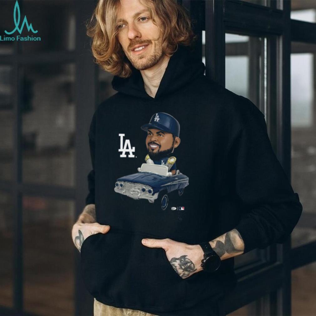 LA Baseball Player Bobblehead Lowrider Graphic T Shirt