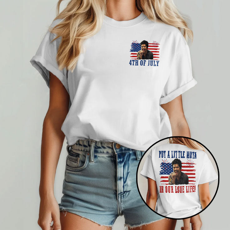 La Bamba Put A Little Mota In Our Love Life 4th Of July Funny Patriotic Freedom Parody T Shirt