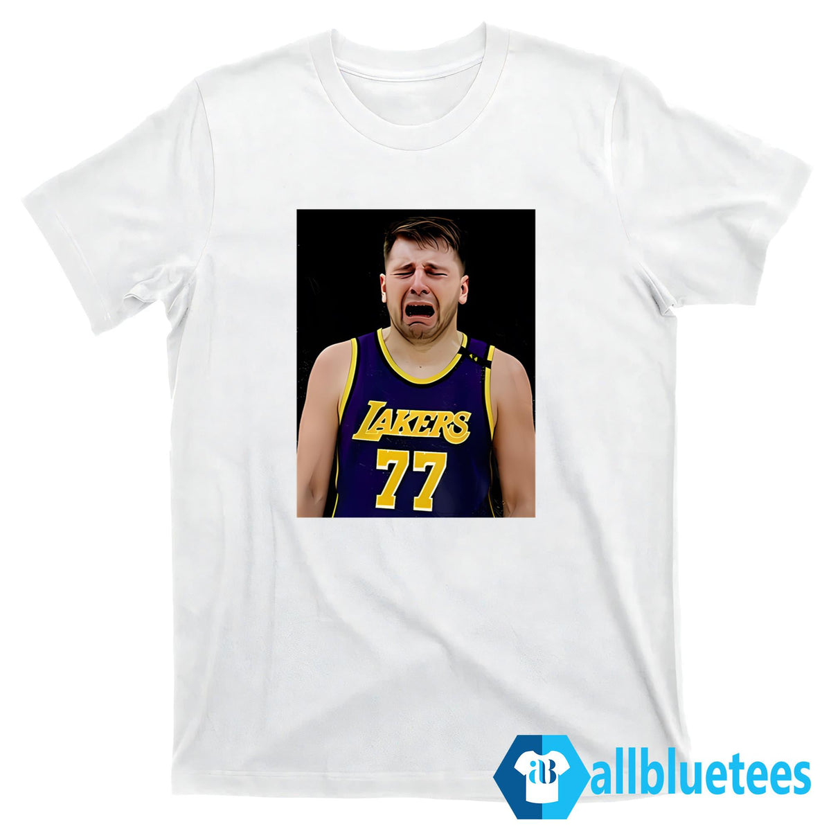 Lakers 77 Luka Doncic Cry Meme Shirt