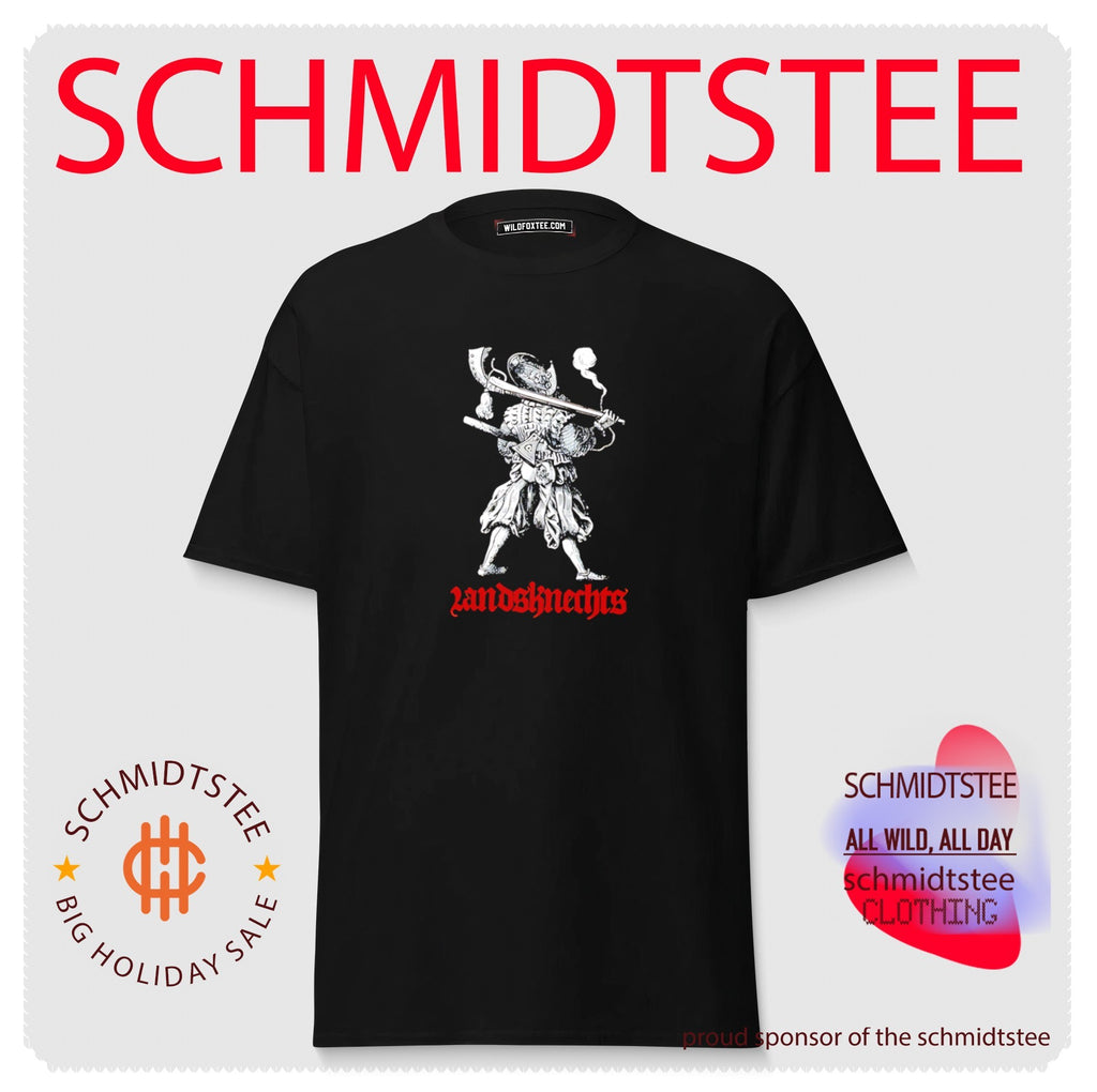 Landsknecht and Death mercenary soldier graphic shirt